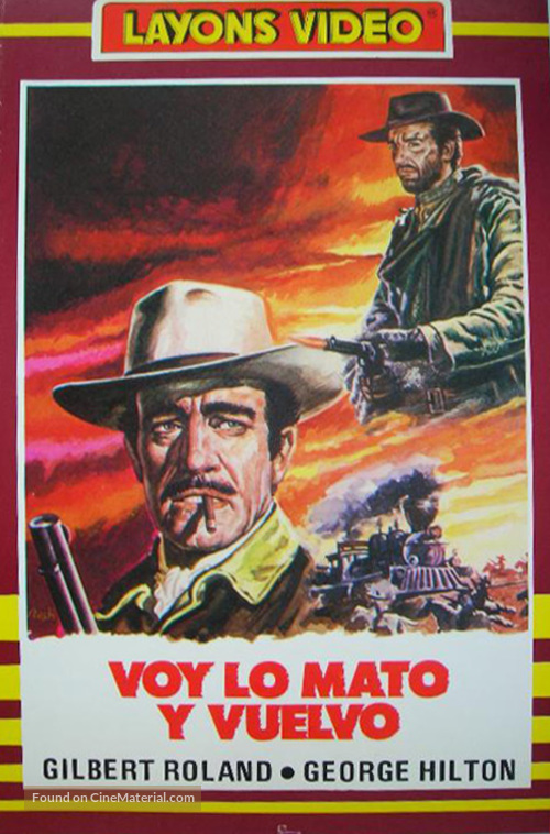 Vado... l&#039;ammazzo e torno - Spanish Movie Cover