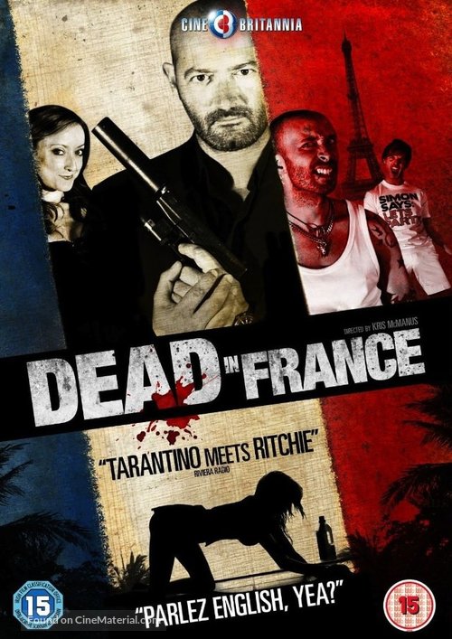 Dead in France - British DVD movie cover