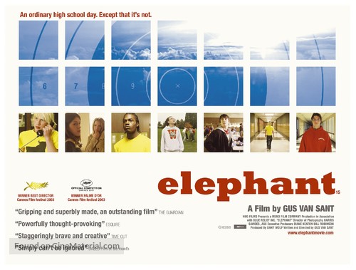 Elephant - British Movie Poster