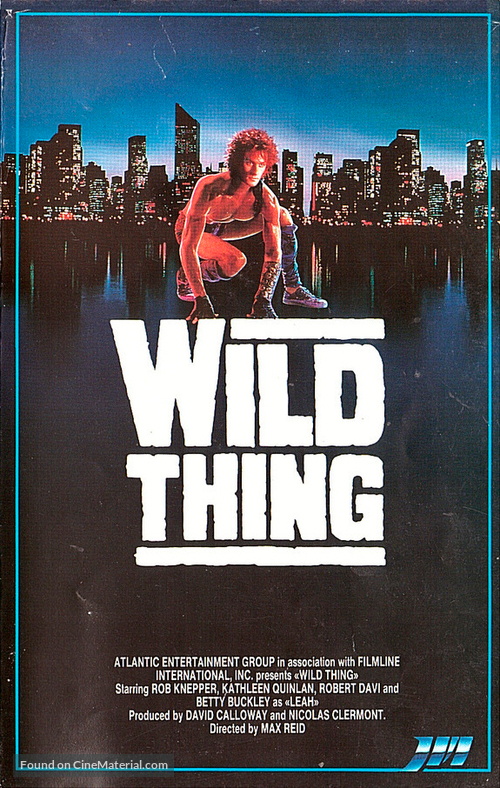 Wild Thing - Finnish VHS movie cover