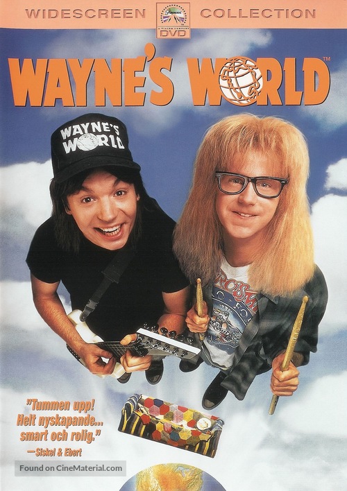 Wayne&#039;s World - Swedish DVD movie cover