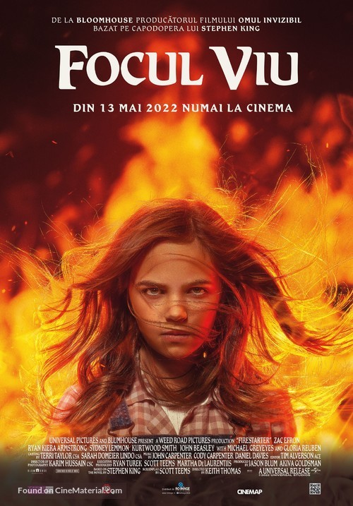 Firestarter - Romanian Movie Poster