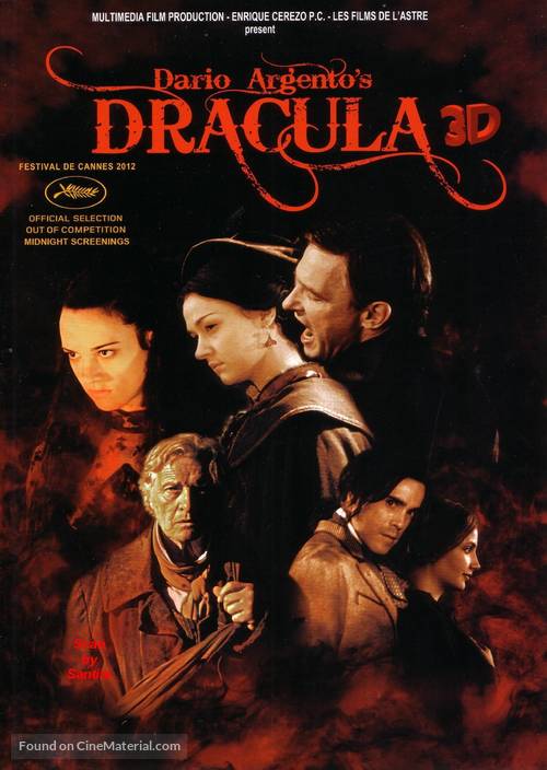 Dracula 3D - DVD movie cover