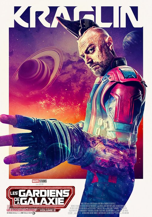 Guardians of the Galaxy Vol. 3 - French Movie Poster