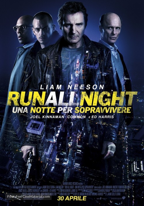 Run All Night - Italian Movie Poster