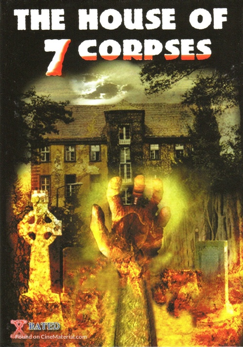 The House of Seven Corpses - German DVD movie cover