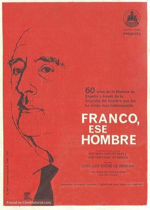 Franco: ese hombre - Spanish Movie Poster