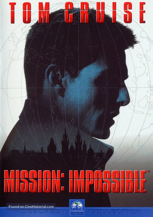 Mission: Impossible - French DVD movie cover
