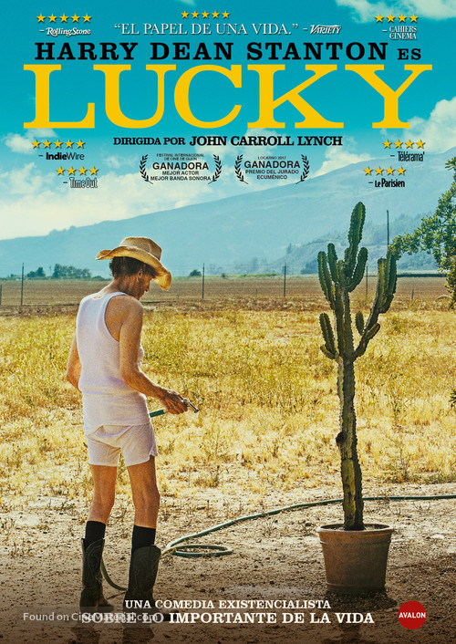 Lucky - Spanish DVD movie cover