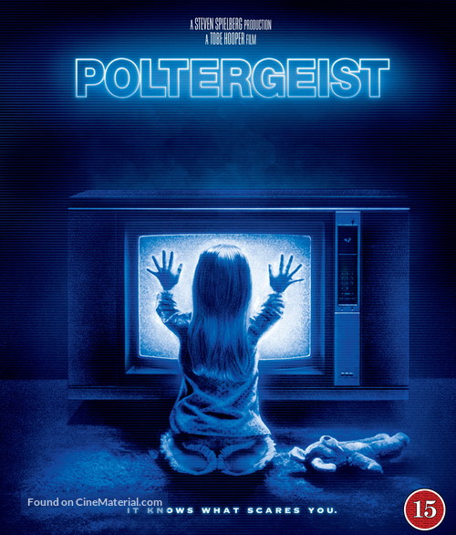 Poltergeist - Danish Blu-Ray movie cover