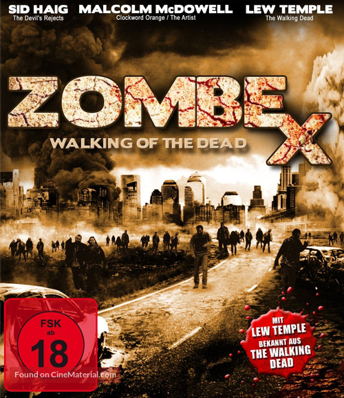 Zombex - German Blu-Ray movie cover