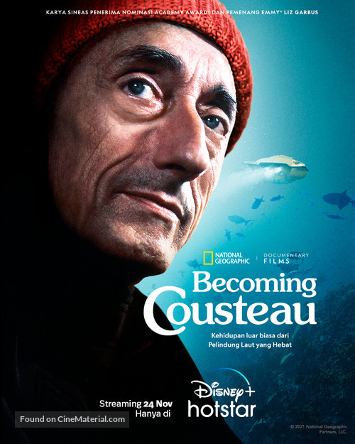 Becoming Cousteau - Indonesian Movie Poster