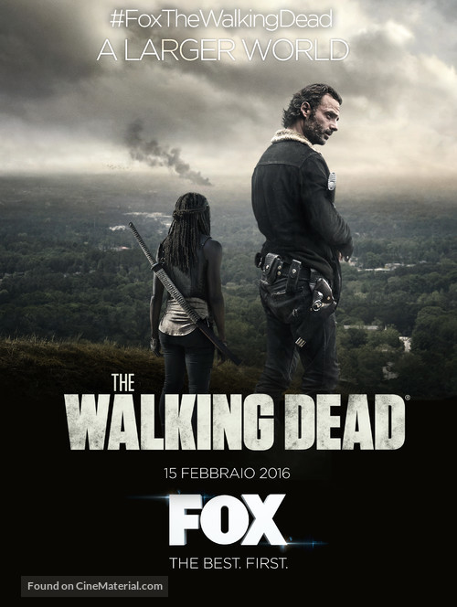 &quot;The Walking Dead&quot; - Italian Movie Poster