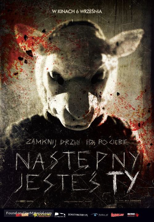 You&#039;re Next - Polish Movie Poster