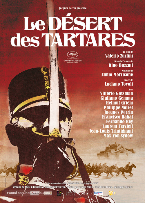 Il deserto dei Tartari - French Movie Poster