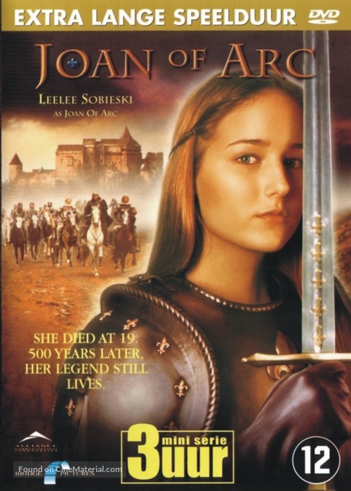 Joan of Arc - Dutch DVD movie cover