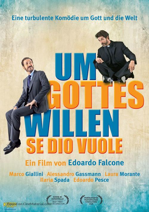 Se Dio vuole - German Movie Poster