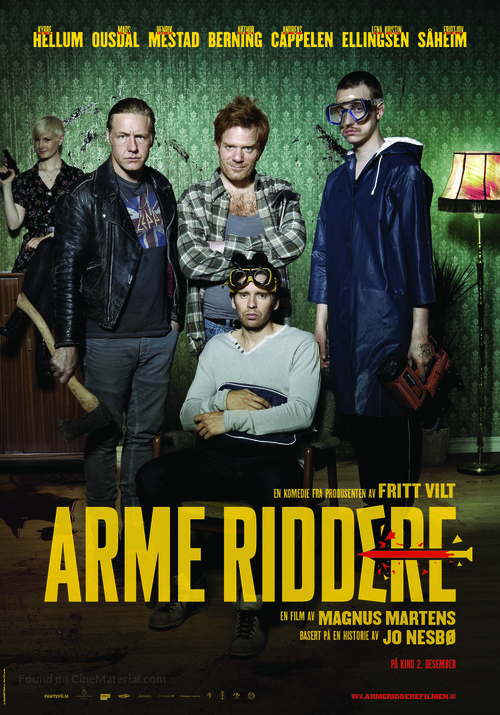 Arme Riddere - Norwegian Movie Poster