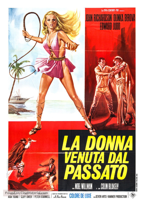 The Vengeance of She - Italian Movie Poster