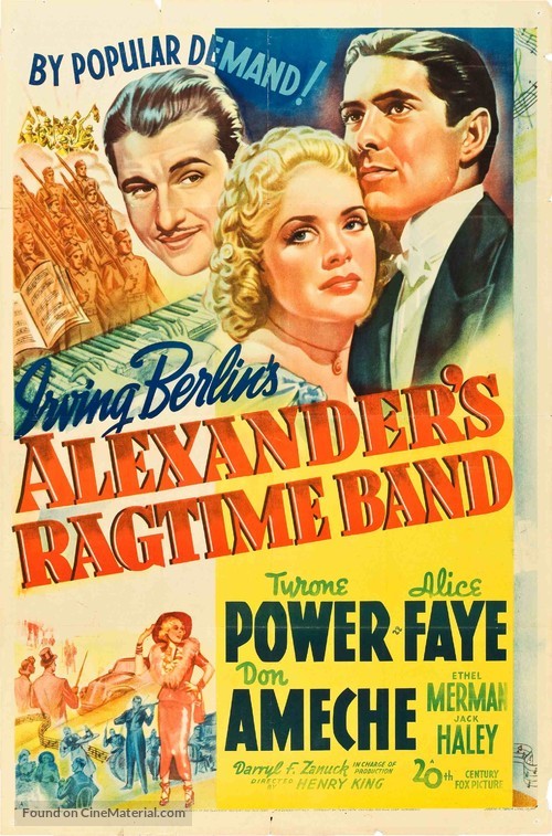 Alexander&#039;s Ragtime Band - Movie Poster