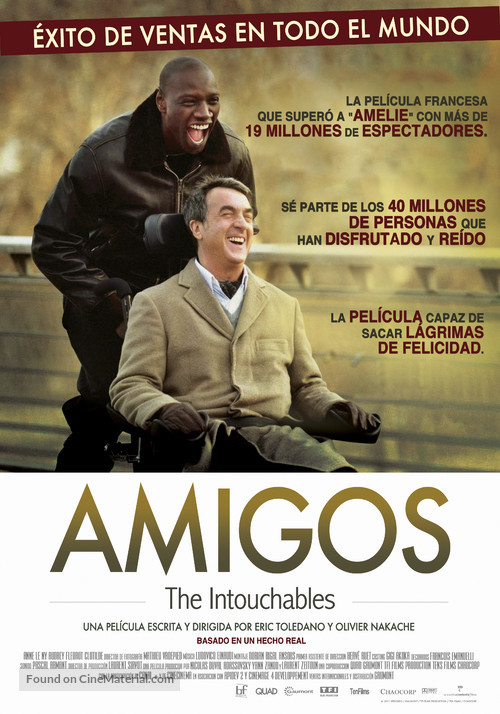 Intouchables - Chilean Movie Poster