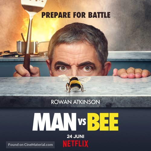 &quot;Man vs. Bee&quot; - Dutch Movie Poster