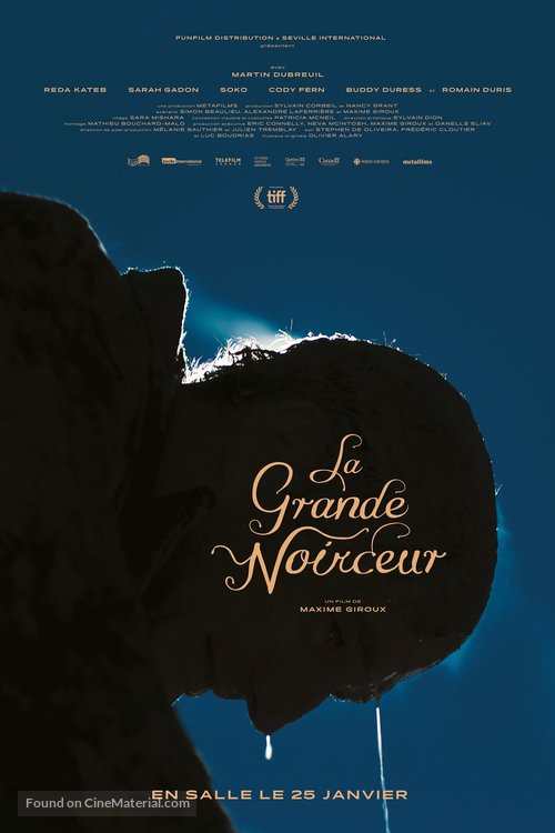 La grande noirceur - Canadian Movie Poster