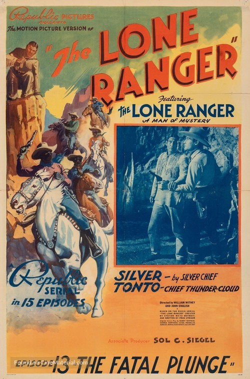 The Lone Ranger - Movie Poster