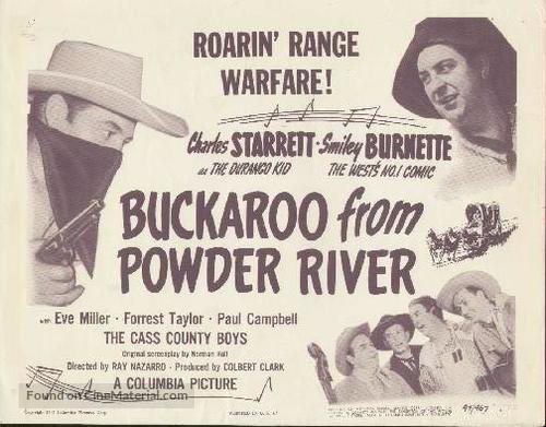 Buckaroo from Powder River - Movie Poster