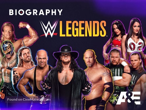 &quot;Biography: WWE Legends&quot; - Video on demand movie cover