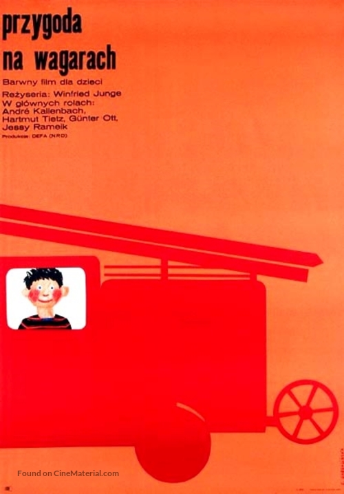 Der tapfere Schulschw&auml;nzer - Polish Movie Poster