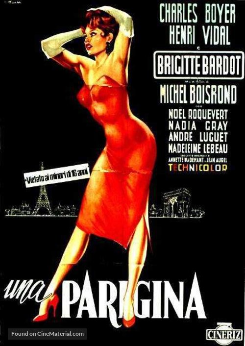 Une parisienne - Italian Movie Poster