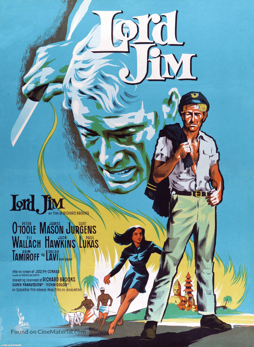 Lord Jim - Danish Movie Poster