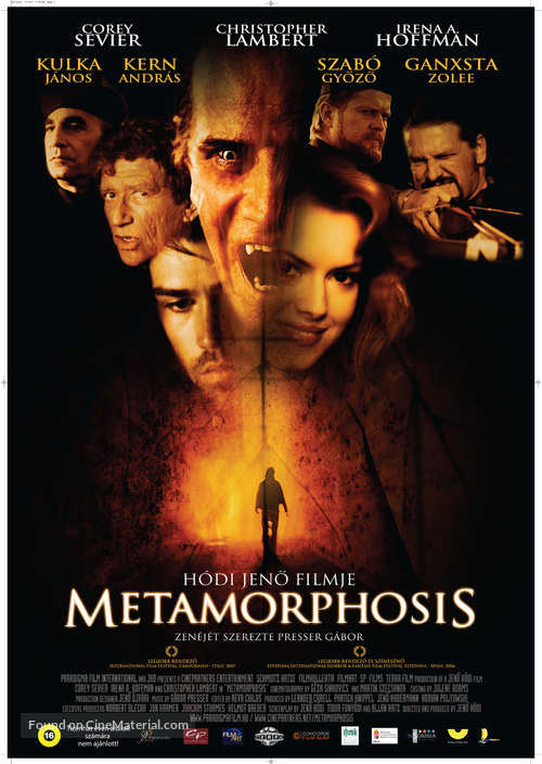 Metamorphosis - Hungarian Movie Poster