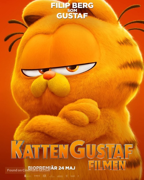 The Garfield Movie - Swedish Movie Poster