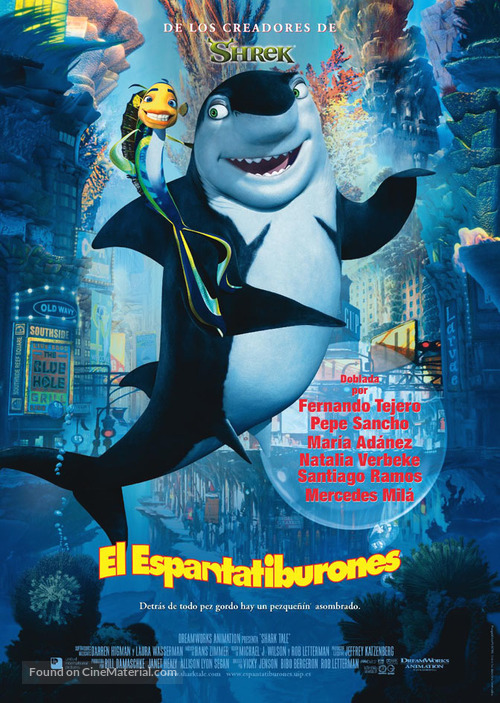 Shark Tale - Spanish Movie Poster