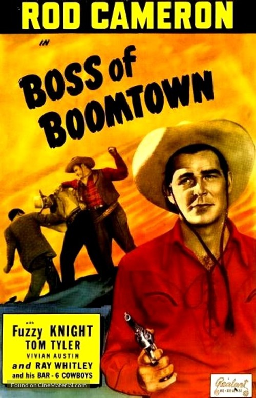 Boss of Boomtown - Movie Poster