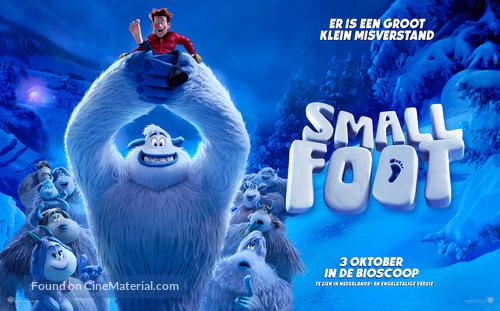 Smallfoot - Dutch Movie Poster