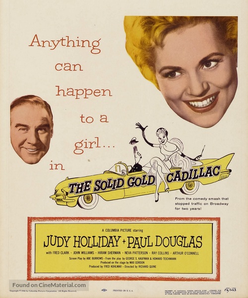 The Solid Gold Cadillac - Movie Poster