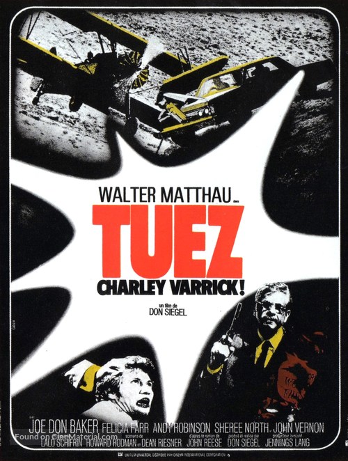 Charley Varrick - French Movie Poster