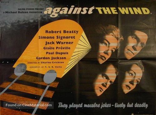 Against the Wind - British Movie Poster