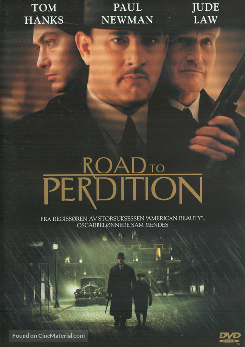 Road to Perdition - Norwegian Movie Cover