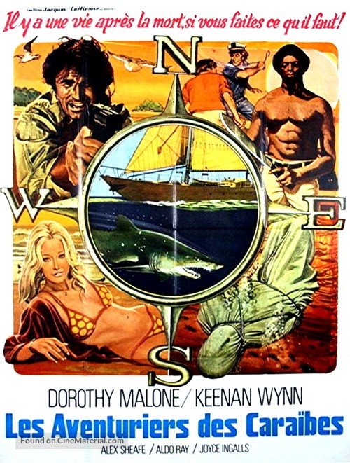 The Man Who Would Not Die - French Movie Poster