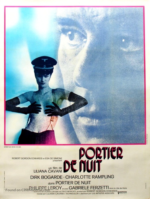 Il portiere di notte - French Movie Poster