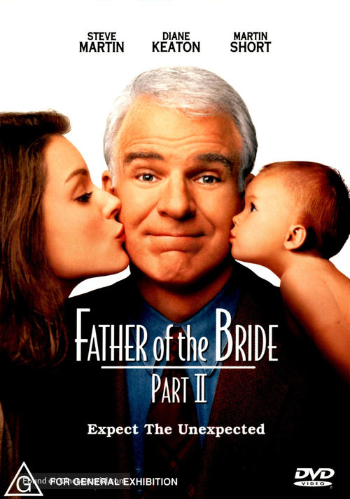 Father of the Bride Part II - Australian DVD movie cover