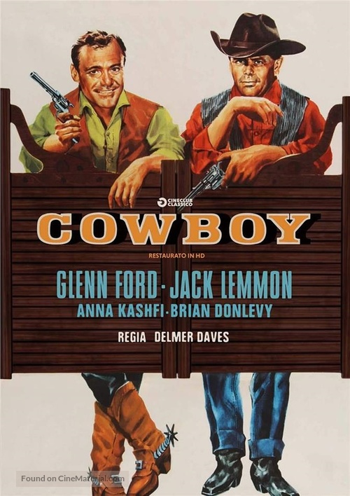 Cowboy - Italian DVD movie cover
