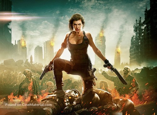 Resident Evil: The Final Chapter - Key art