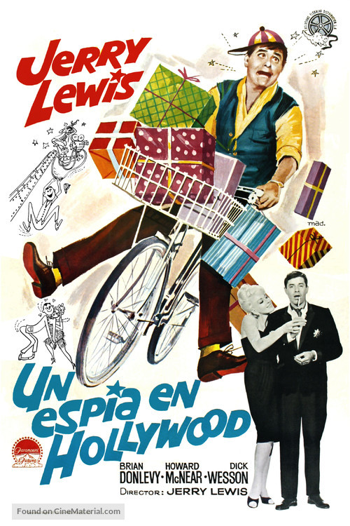 The Errand Boy - Spanish Movie Poster