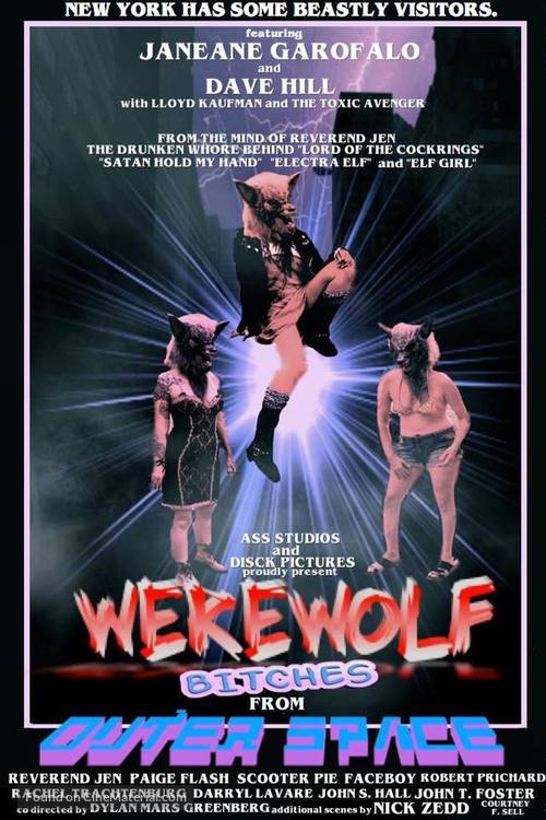 Werewolf Bitches from Outer Space - Movie Poster