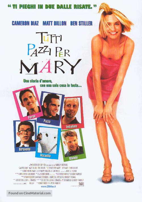 There&#039;s Something About Mary - Italian Movie Poster